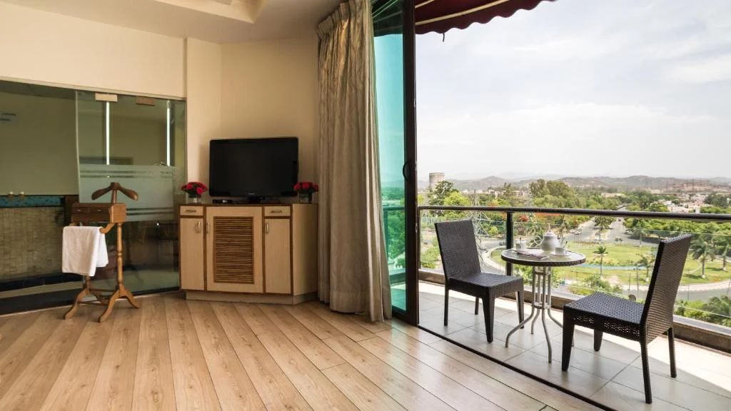 Pool Suite with indoor Plunge Pool, Balcony with Mountain View, Welcomhotel by ITC Hotels, Bella Vista, Panchkula - Chandigarh