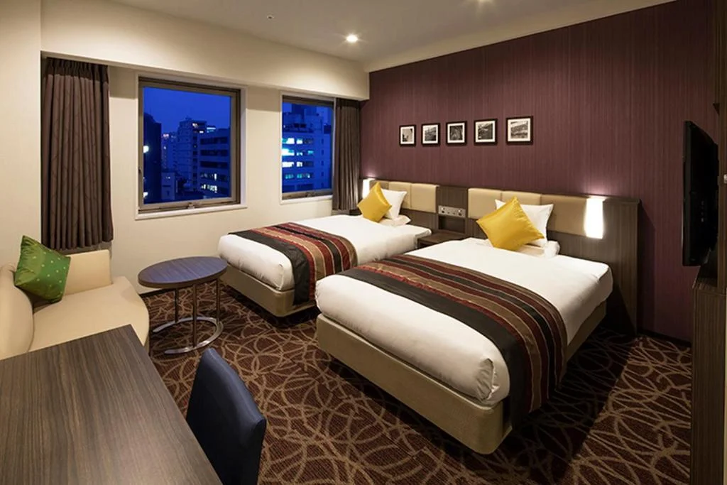 Standard Twin Room - Non-Smoking, HOTEL MYSTAYS Ueno East