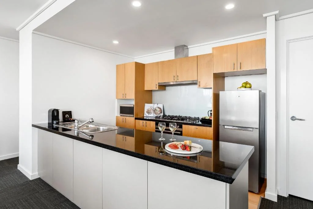 Three-Bedroom Deluxe with Two Bathrooms, Quest Southbank