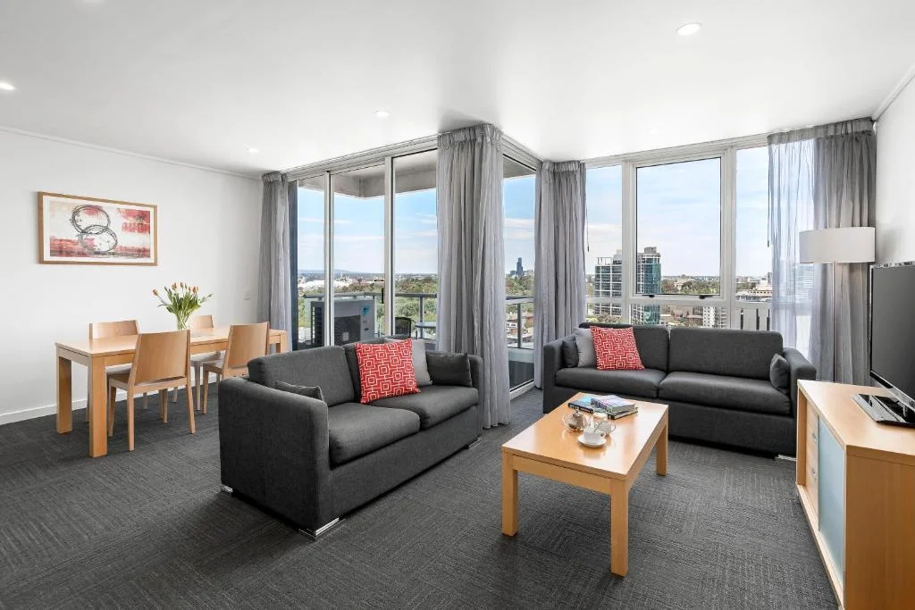 Two-Bedroom Deluxe with Two Bathrooms, Quest Southbank