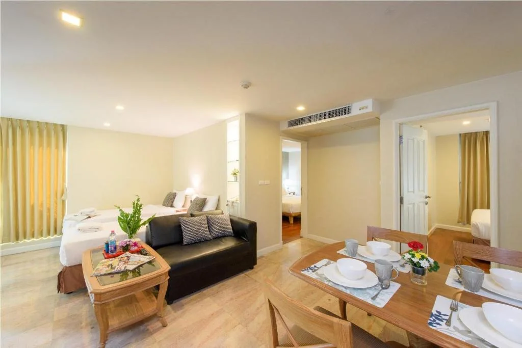 Three-Bedroom Suite, Sabai Sathorn Service Apartment