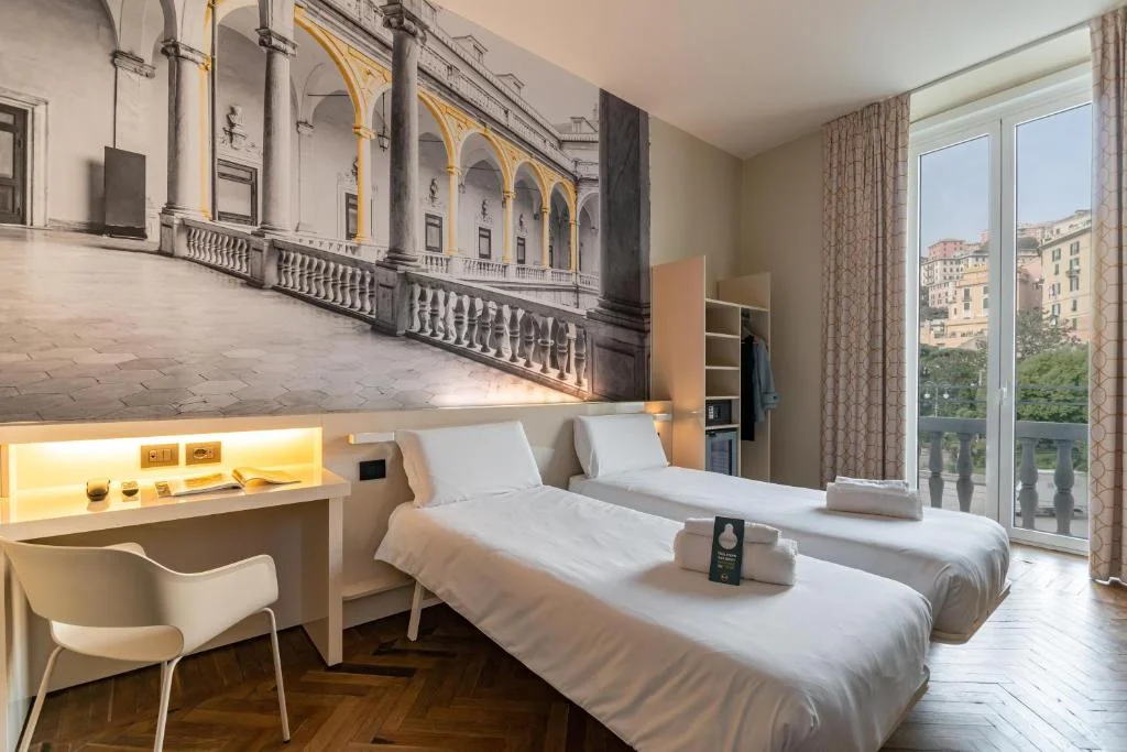 Twin Room, B&B Hotel Genova Principe