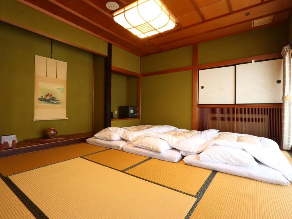 Standard Japanese-Style Triple Room with Garden View, Ryokan Karasawa
