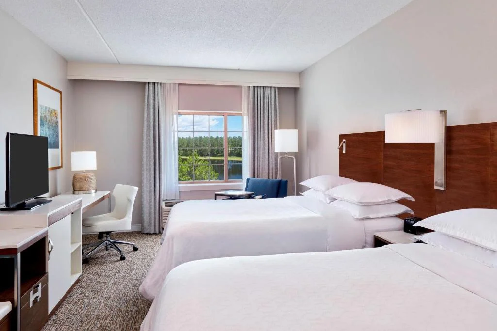 Traditional, Guest room, 2 Queen, Sheraton Jacksonville Hotel