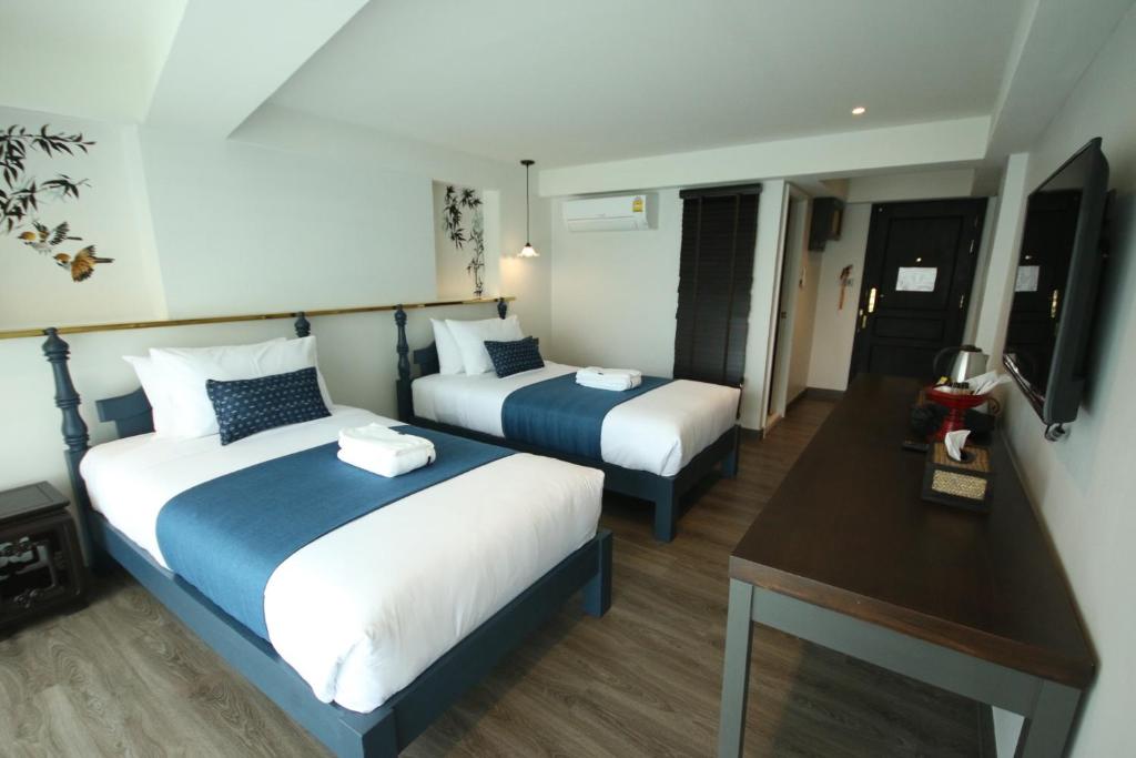 Standard Twin Room, Saran Boutique Hotel Thapae